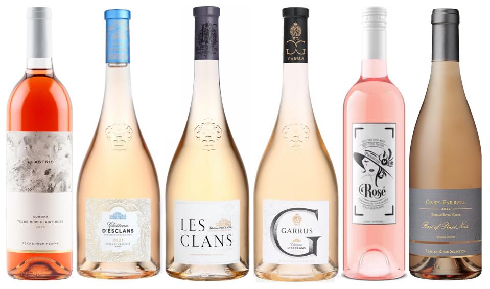Rose wines for Valentine's Day