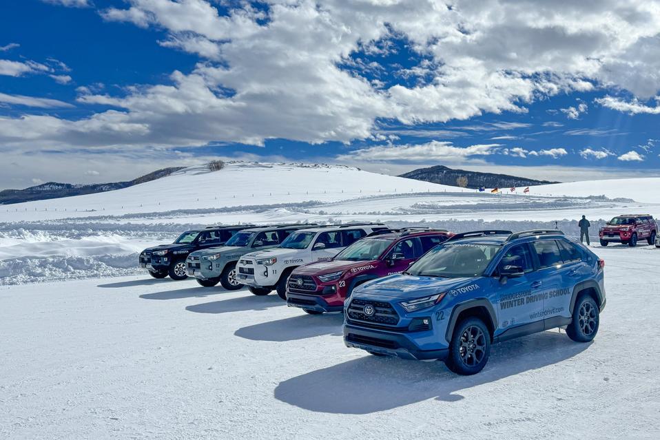 Slick Education Bridgestone Winter Driving School