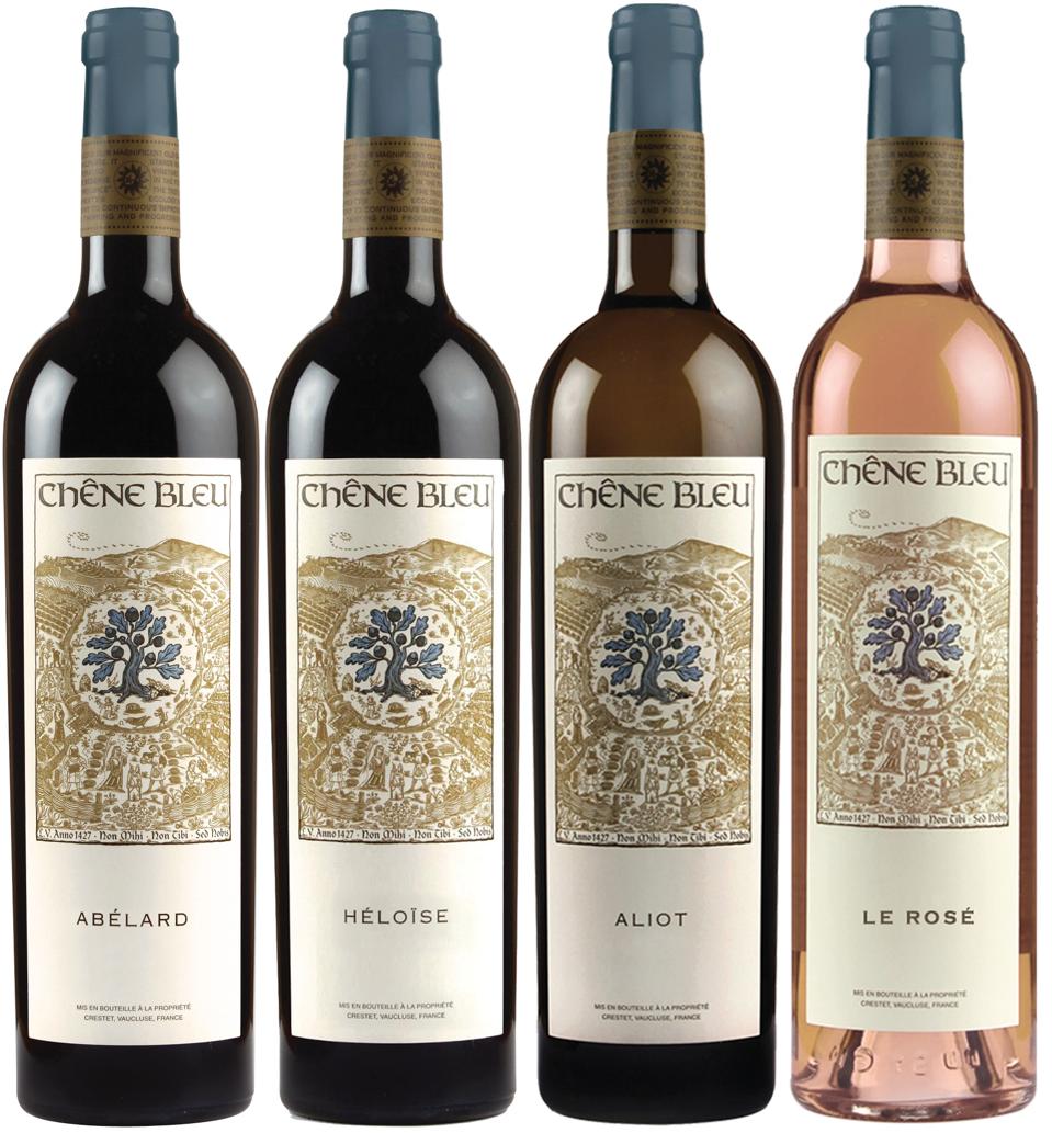 Wines from Chêne Bleu in Provence