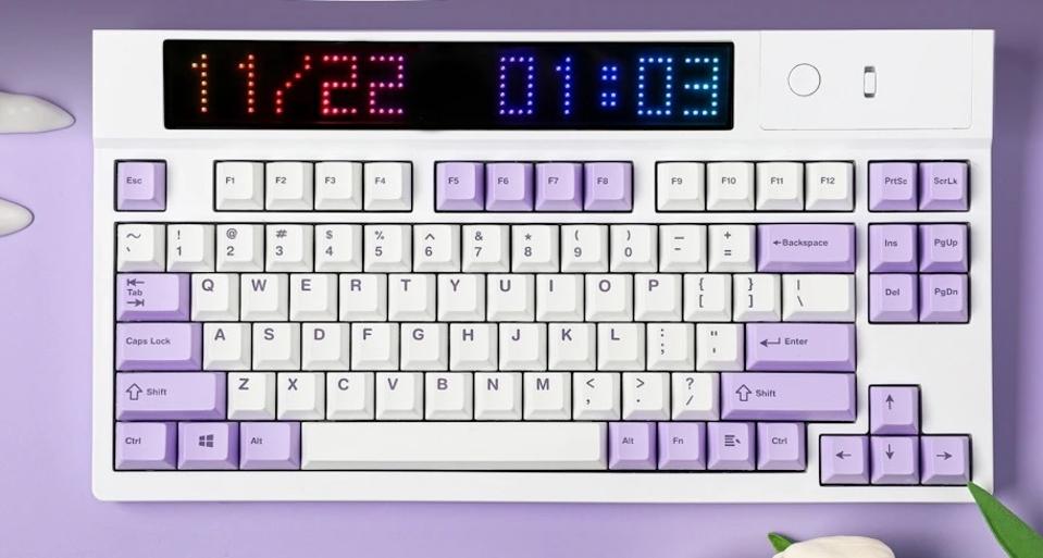 Epomaker Reveals The New DynaTab 75X Keyboard With Dot-Matrix Display