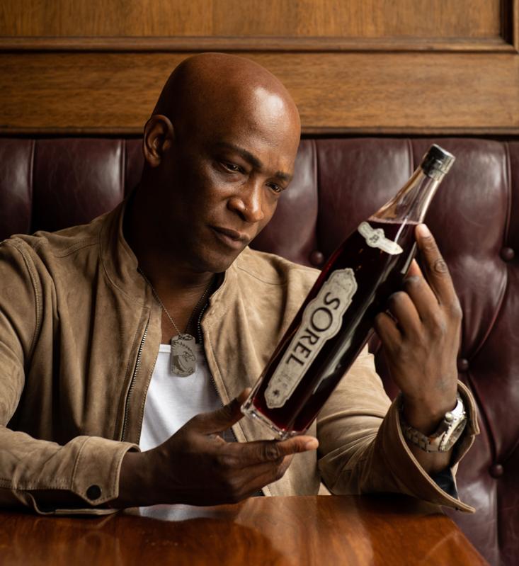 Jackie Summer holding a bottle