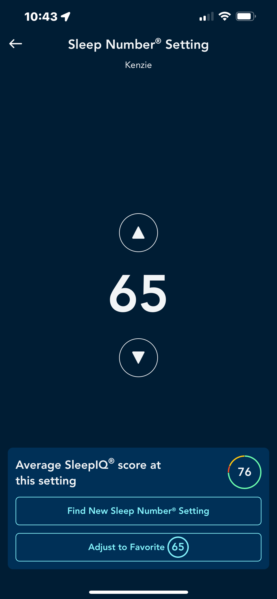 Side Sleepers Sleep Number Settings By Weight Side Sleeper Sleep