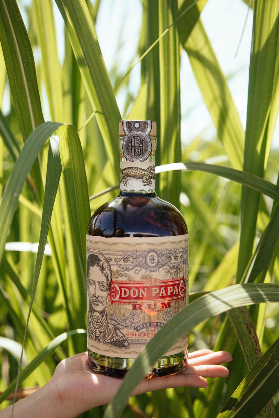 don papa rum sugarcane