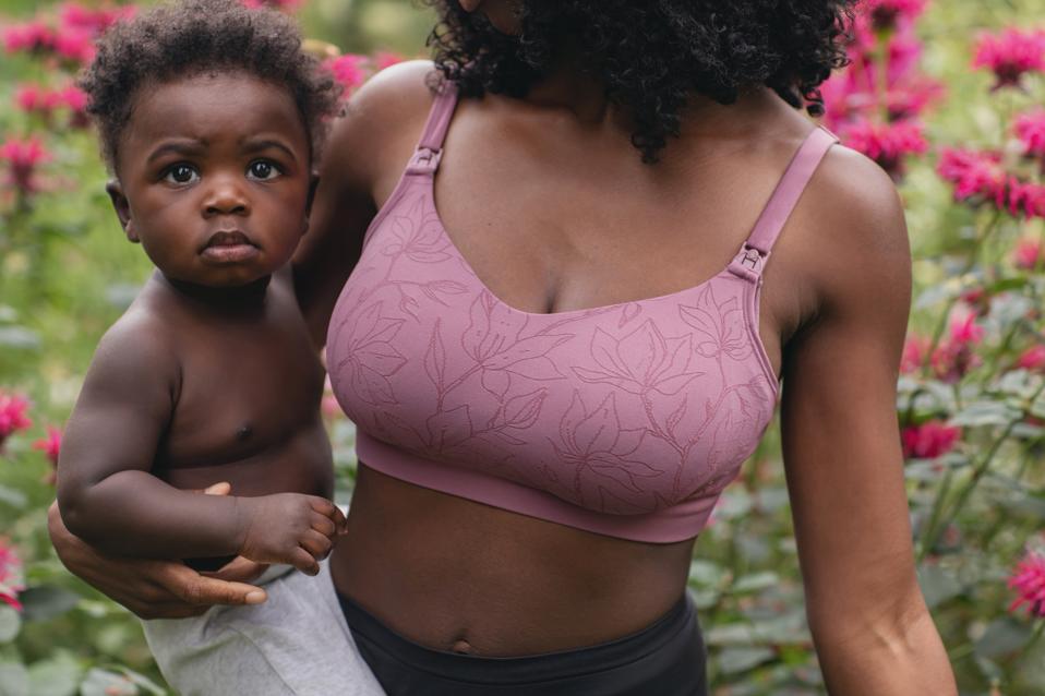 BRAVADO! DESIGNS Women's Breastfeeding Bra Intrigue Balconette Support Seamless Underwire Free Maternity Bra, Gray orchid jacquard BRAVADO! DESIGNS Women's Breastfeeding Bra Intrigue Balconette Support Seamless Underwire Free Maternity Bra, Gray orchid jacquard