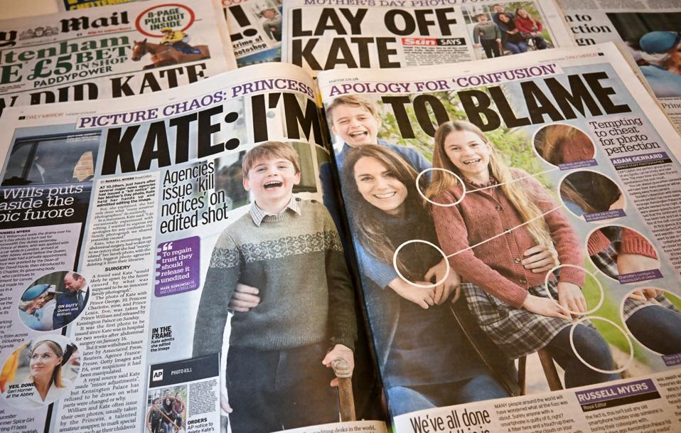 Kensington Palace Not A 'Trusted Source' Amid Kate Middleton Photoshop Scandal, AFP Director Says
