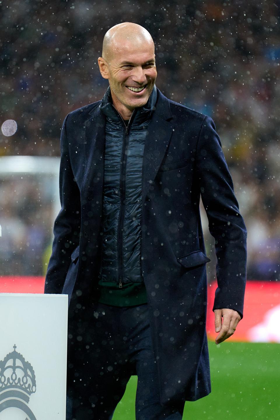 Real Madrid Legend Zinedine Zidane Returns To Club And Explains Exit