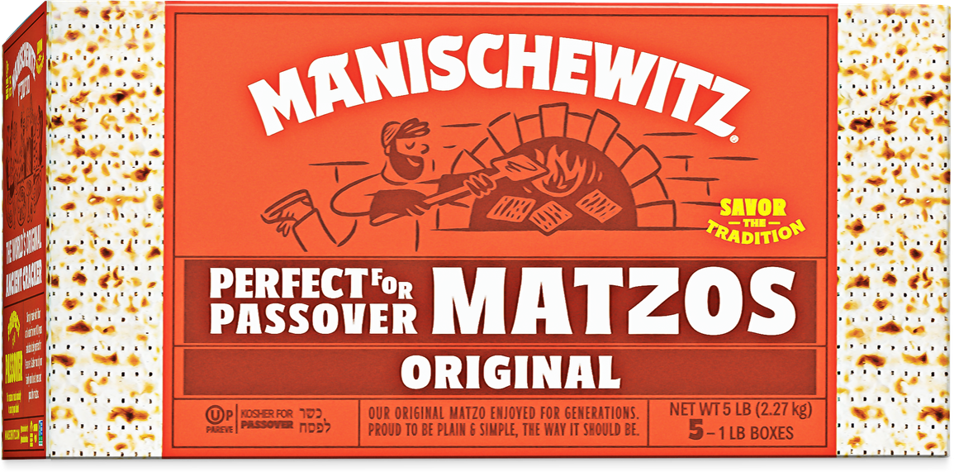 Manischewitz Matzo (New Branding)