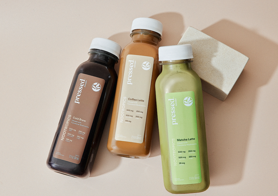 Pressed Juicery Launches Nootropics Beverage Collection