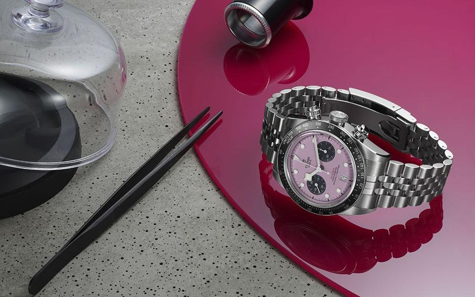 Tudor Black Bay Chrono Pink