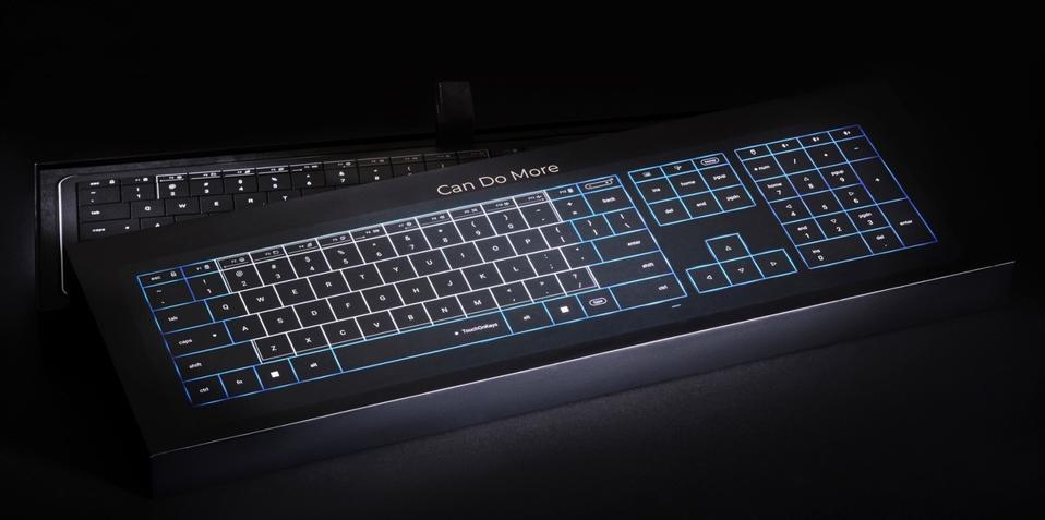 CLVX 1 Is A New Wireless Keyboard With Embedded Touchpad Technology