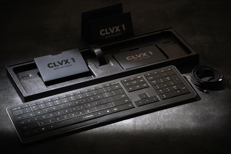 Clevetura CLVX S Touch On Keyboard ブラック Clevetura S | Clevetura