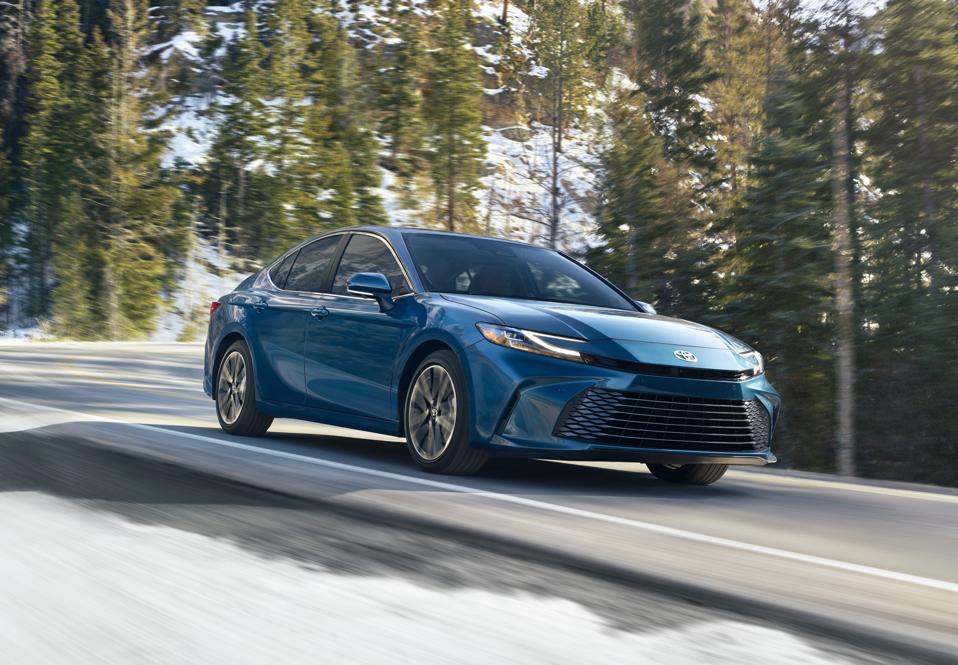 Test-Driving The All-New 2025 Toyota Camry
