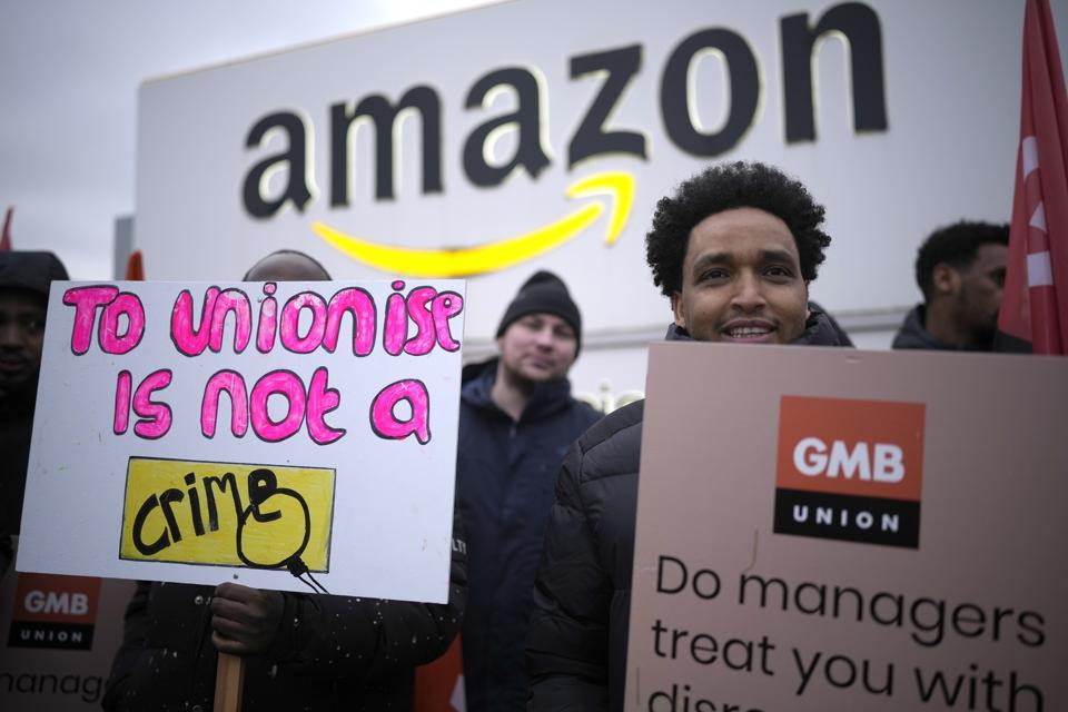 U.K. Amazon Workers Win Right To Vote Over Union