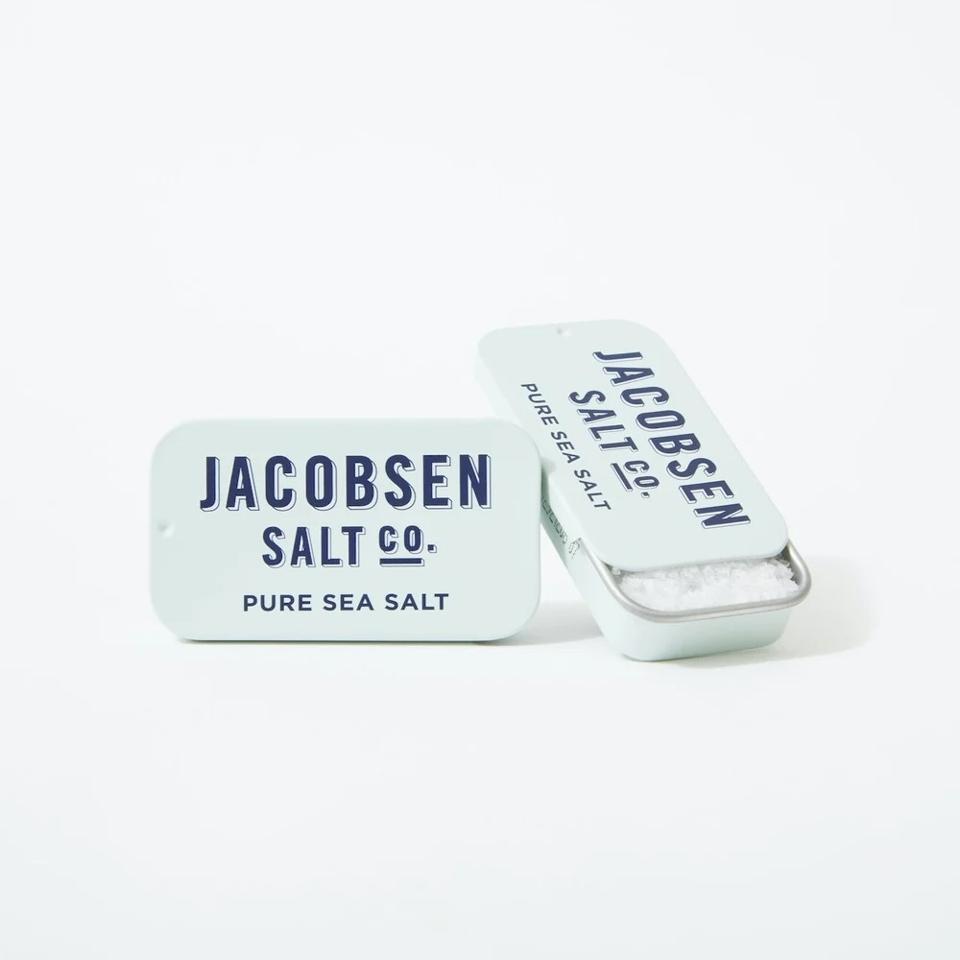 Jacobsen Salt Co. pure sea salt sliding tin