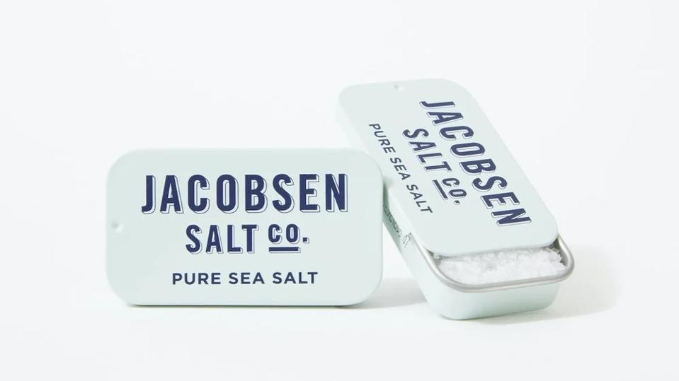 Jacobsen Salt Co. pure sea salt sliding tin