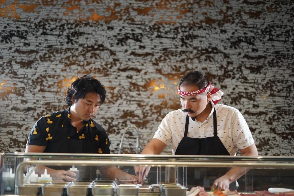 co-chefs daniel lee and patrick pham 