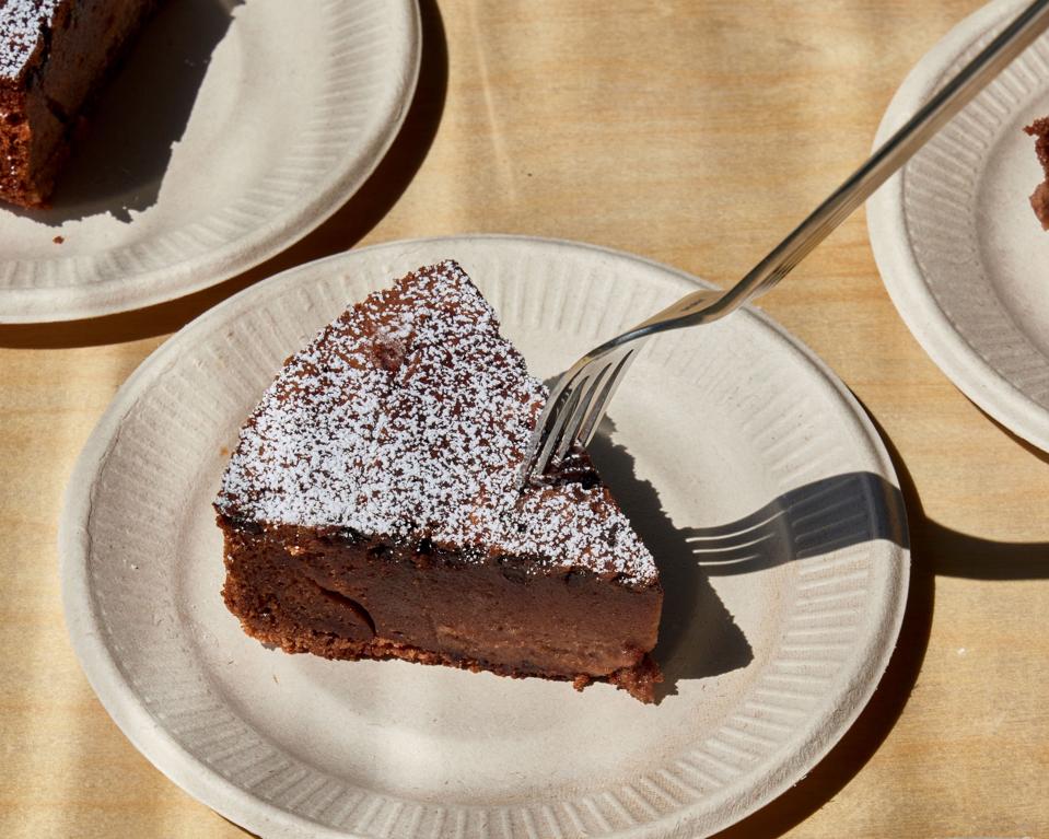 Kat Lie's Gochujang Chocolate Mochi Cake