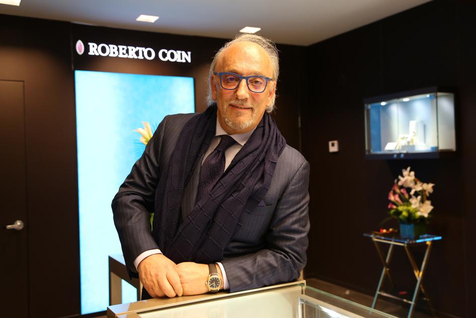 Roberto Coin attends the opening of The Roberto Coin Flagship Store In Miami in 2016.