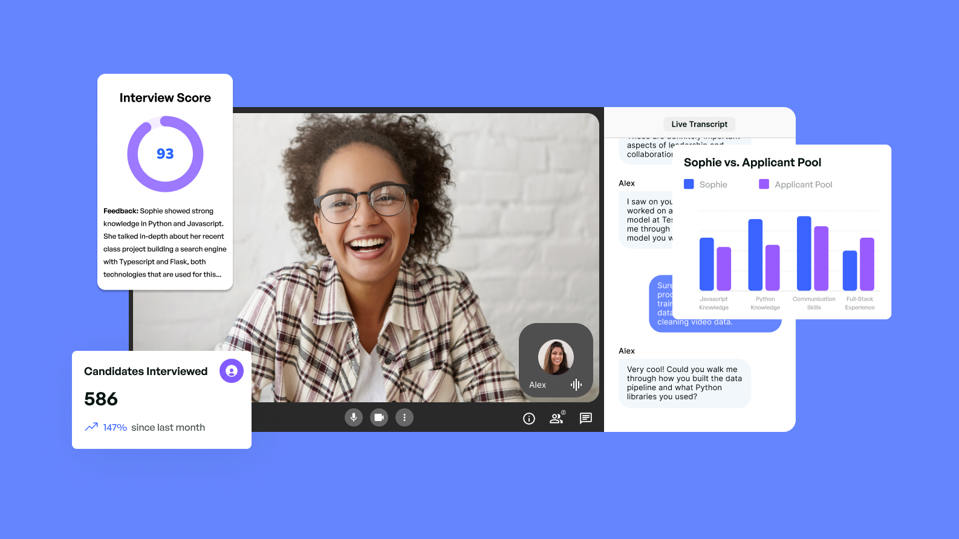 Your Next Job Interview May Be With ‘Alex,’ The AI Interviewer