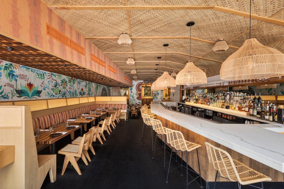 The interior of Semma in Manhattan's West Village