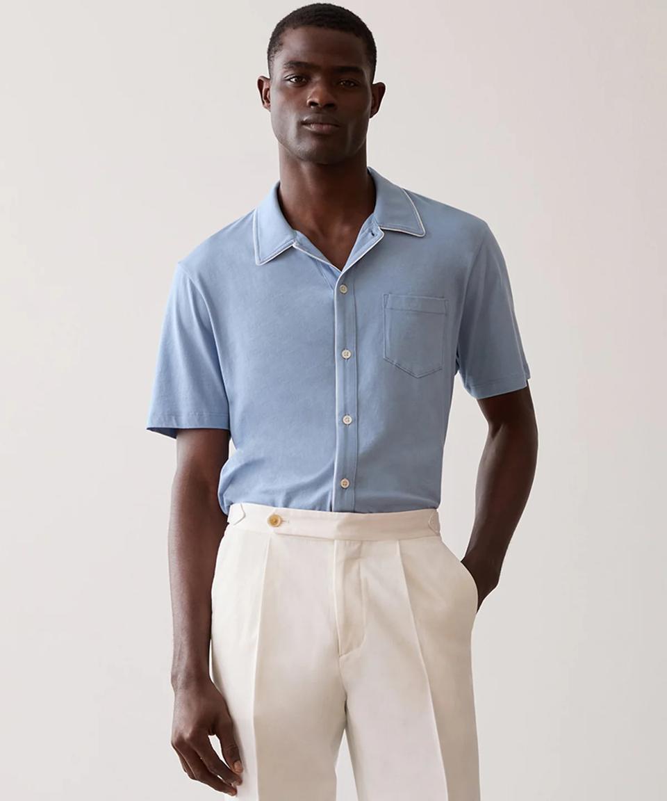 best short sleeve dress shirts Men's Performance Shirt - xShirt 4.0 stains and odors White Dress Shirt - Short
