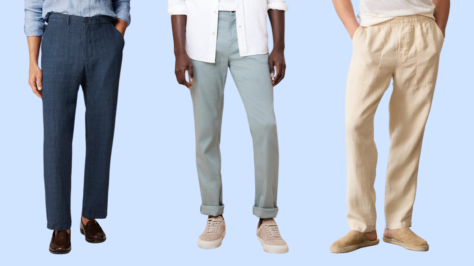 Mens Linen Pants