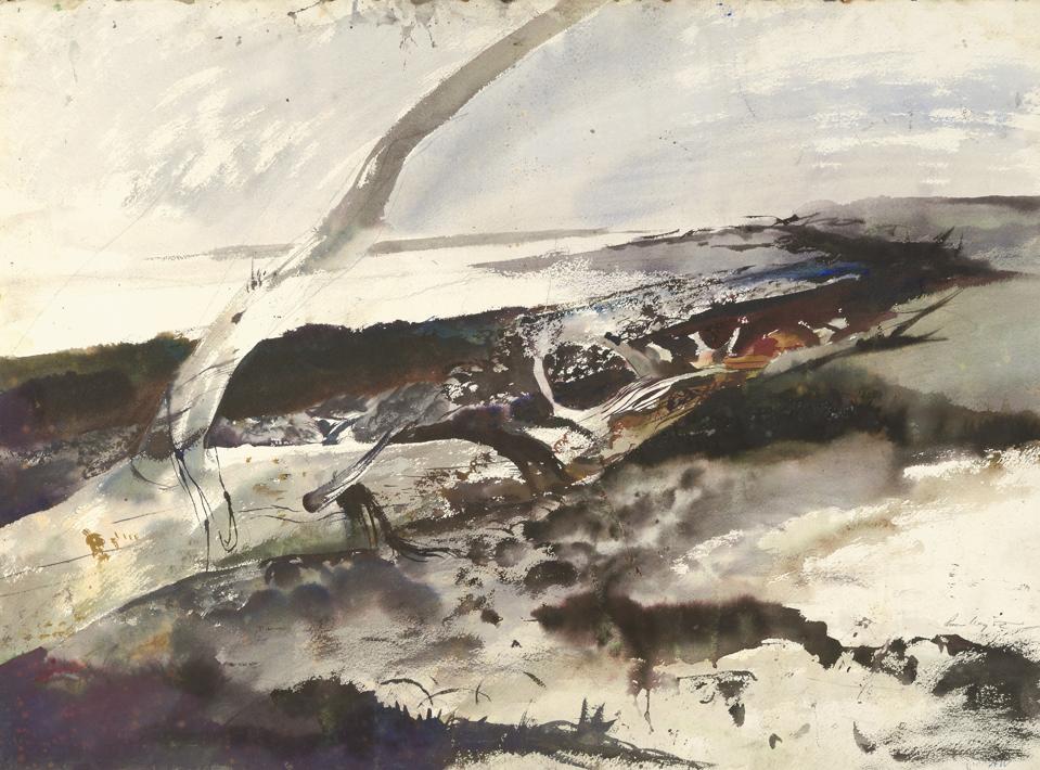 Andrew Wyeth Watercolor Technique