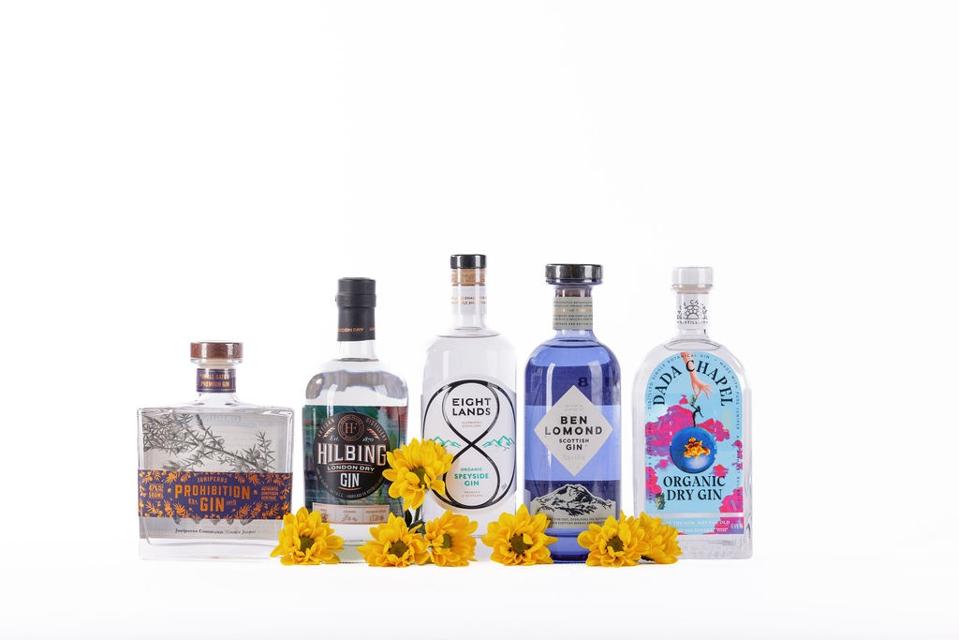 Best in Class Gin Finalists at the San Fransisco World Spirits Competition.
