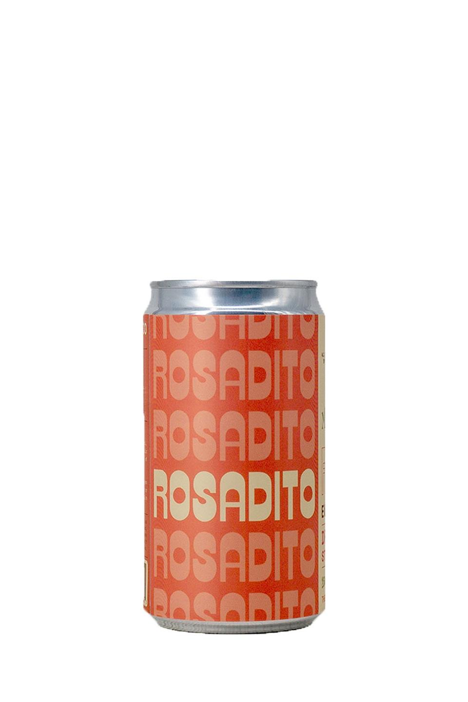 can of Rosadito wine