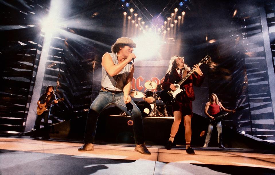 AC/DC Film 'Thunderstruck' Video