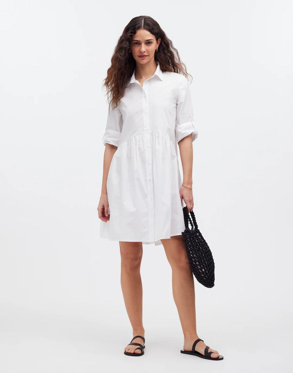 short off the shoulder dress Embroidered Short Off Shoulder Dress by Ladivine CD0194