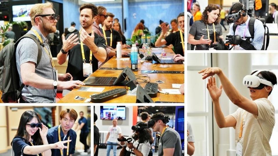 Kolaż podłogowy AWE USA 2024