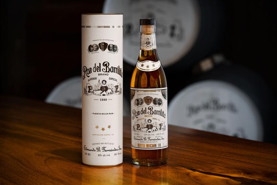 Ron Del Barrilito bottle