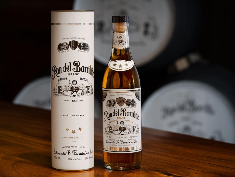 Ron Del Barrilito bottle