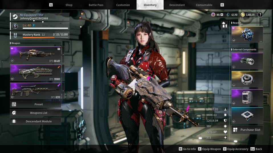 Pertempuran dalam The First Descendant