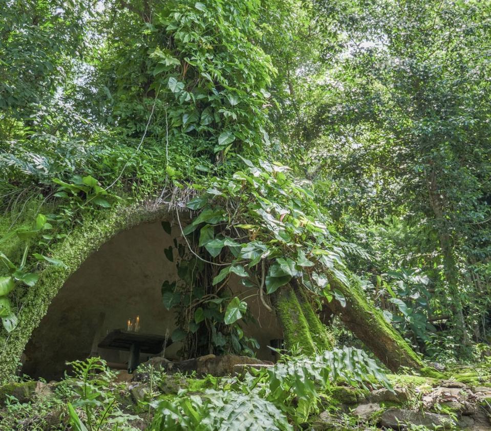 Mushroom cave