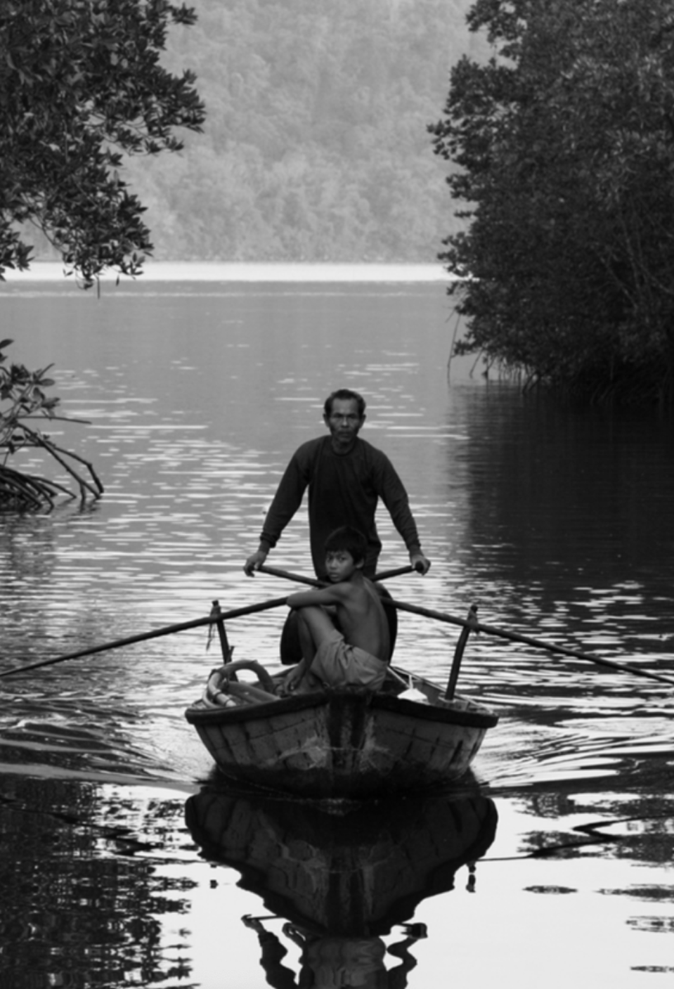 A fisherman on the Gulf of Koh Kood