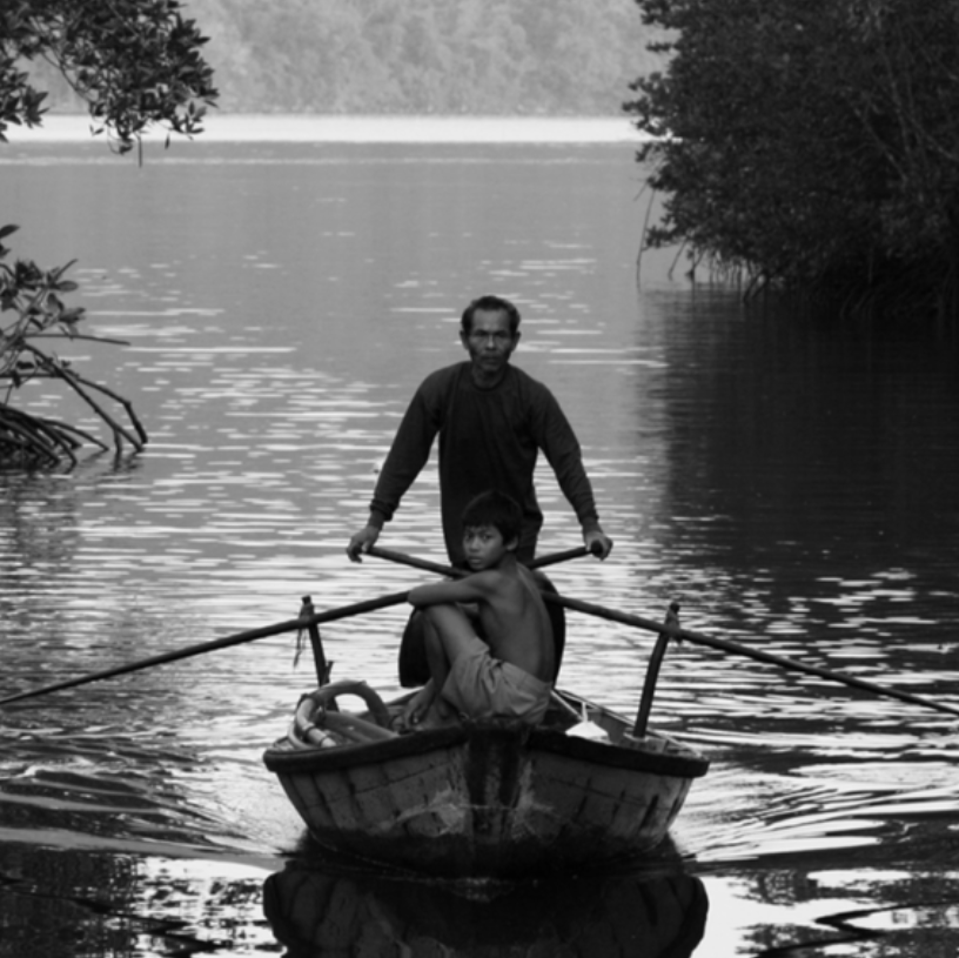 A fisherman on the Gulf of Koh Kood