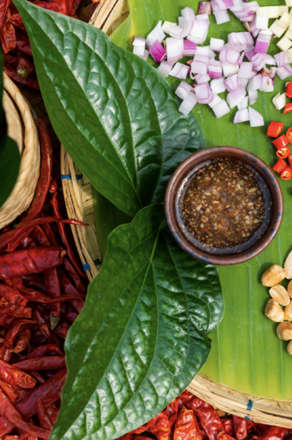 Miang Kham, traditional Thai snack