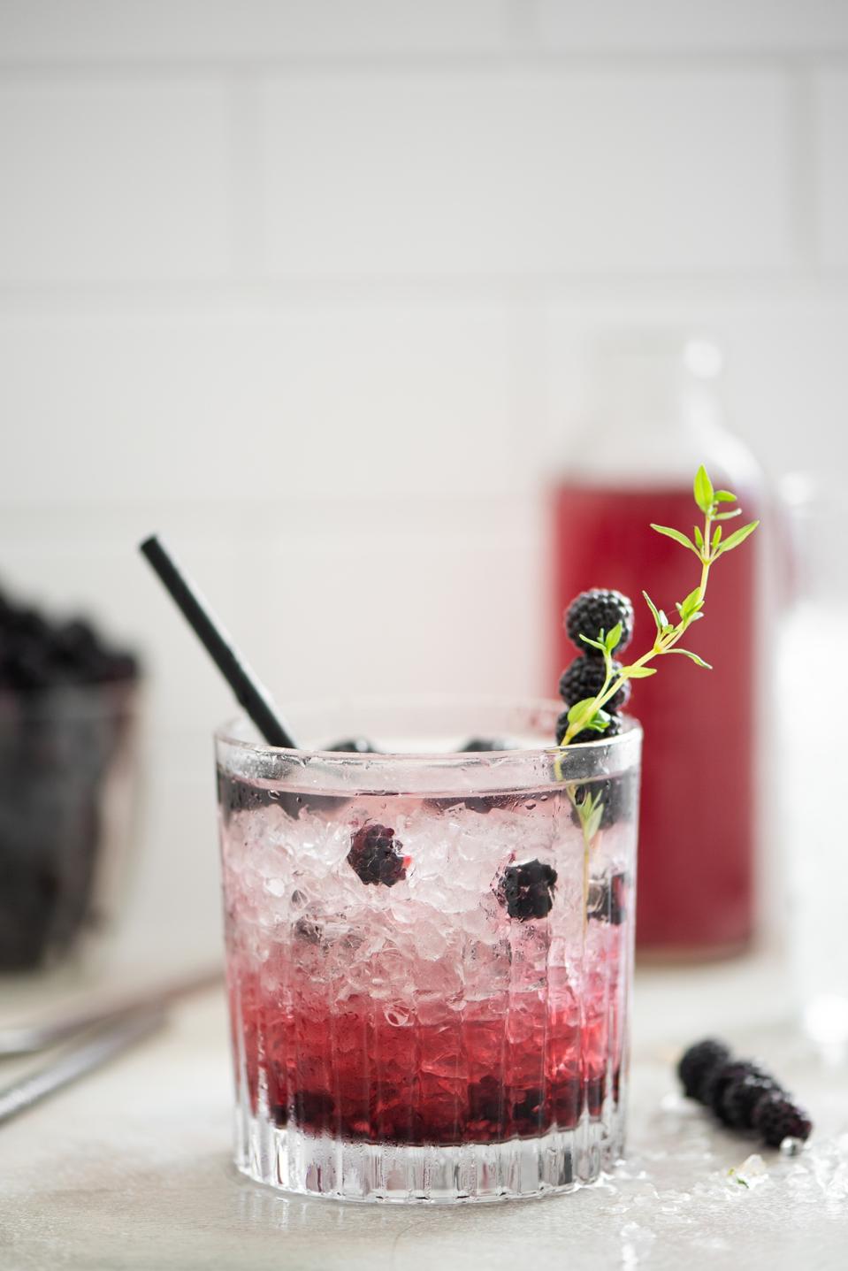Spice up your mojitos with blueberry and lavender