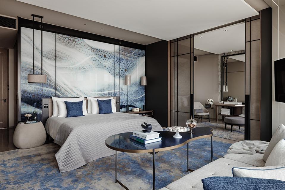 Unwind in a bedroom at One&Only One Za’abeel.