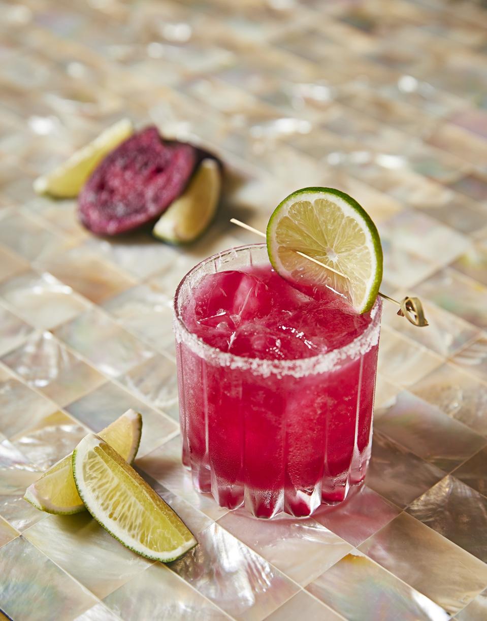 Prickly Pear Margarita (Photo Credit- The Setai Miami Beach)