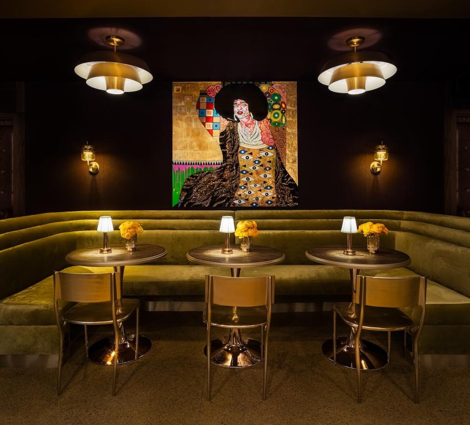 Another lounge area in the club