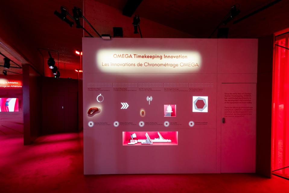 Inside the Omega Pavilion