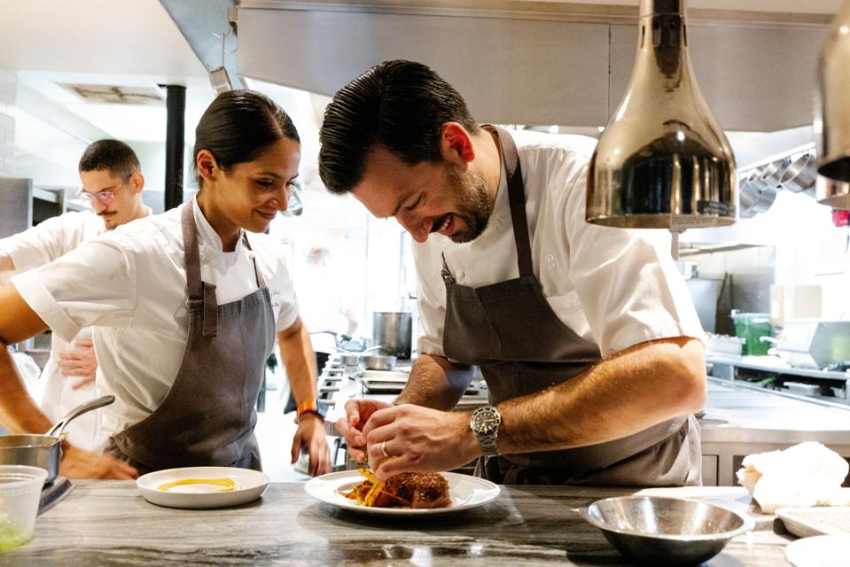 Alexandra Pena and Aaron Bludorn