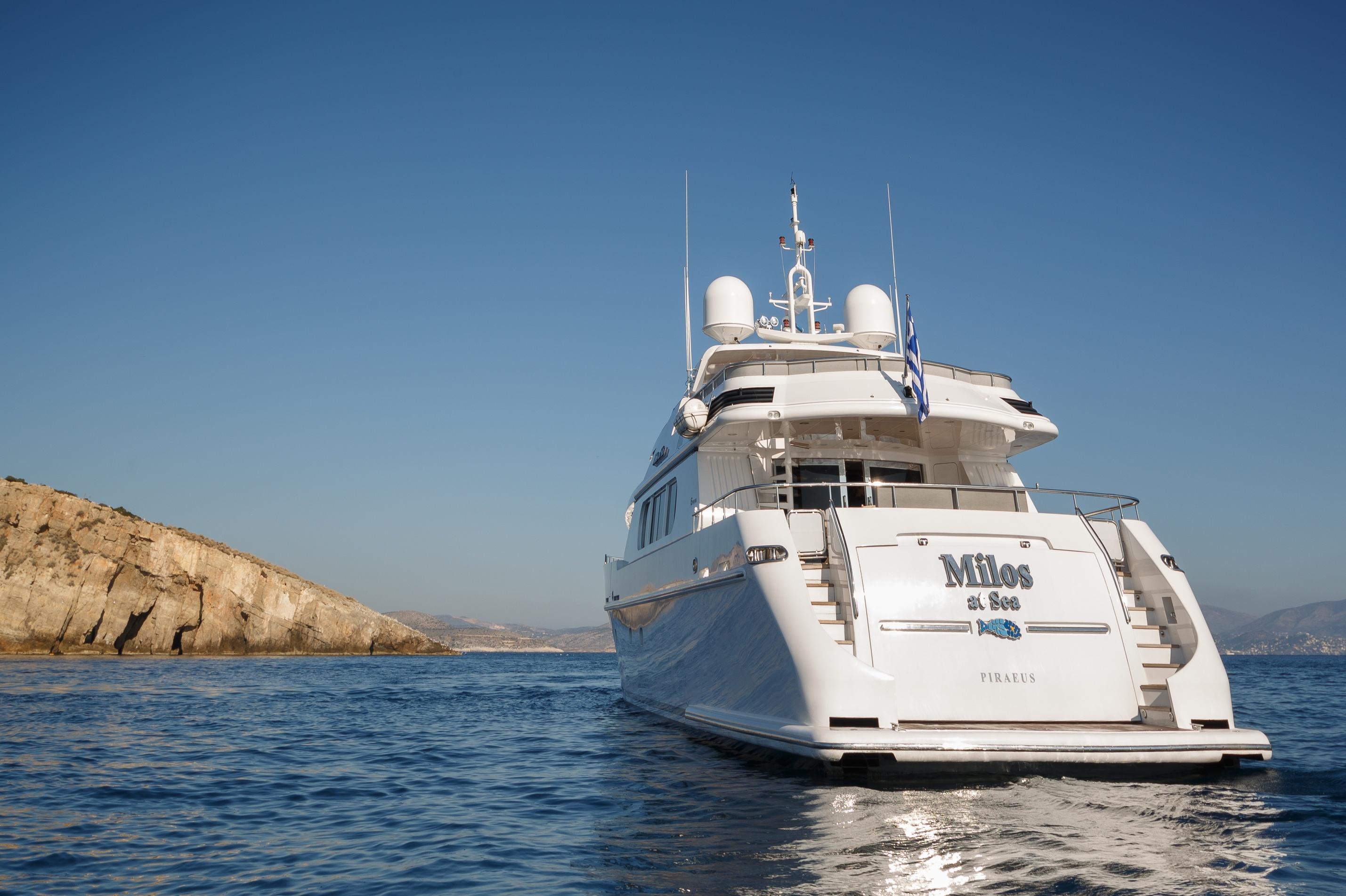 Milos at Sea yacht
