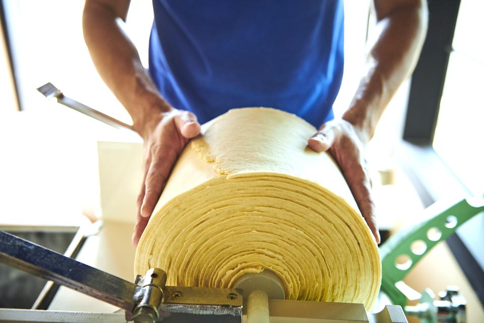 Pursley makes all ramen noodles by hand.