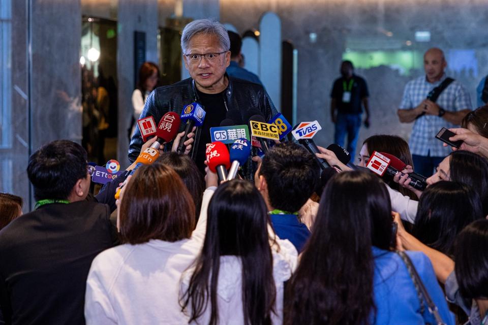 Nvidia CEO Jensen Huang News Conference