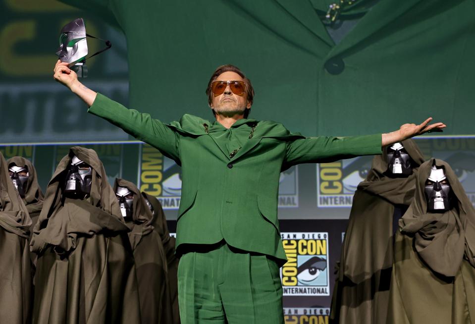 Robert Downey Jr Doctor Doom announcement