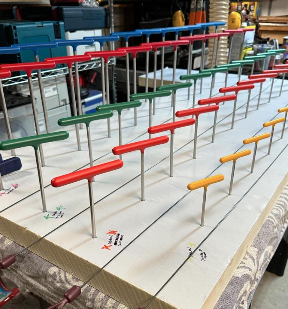 Ike jime spikes produced by Raith